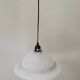 Pair of glass paste chandeliers