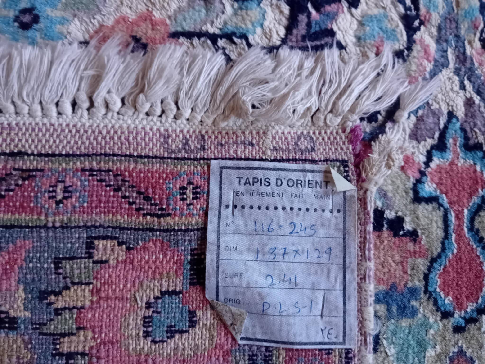 Handmade Pakistani Punjabi Rug 187x129cm