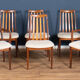 Retro teak 1960s mid century dining table & 6 chairs by G plan Victor Wilkins