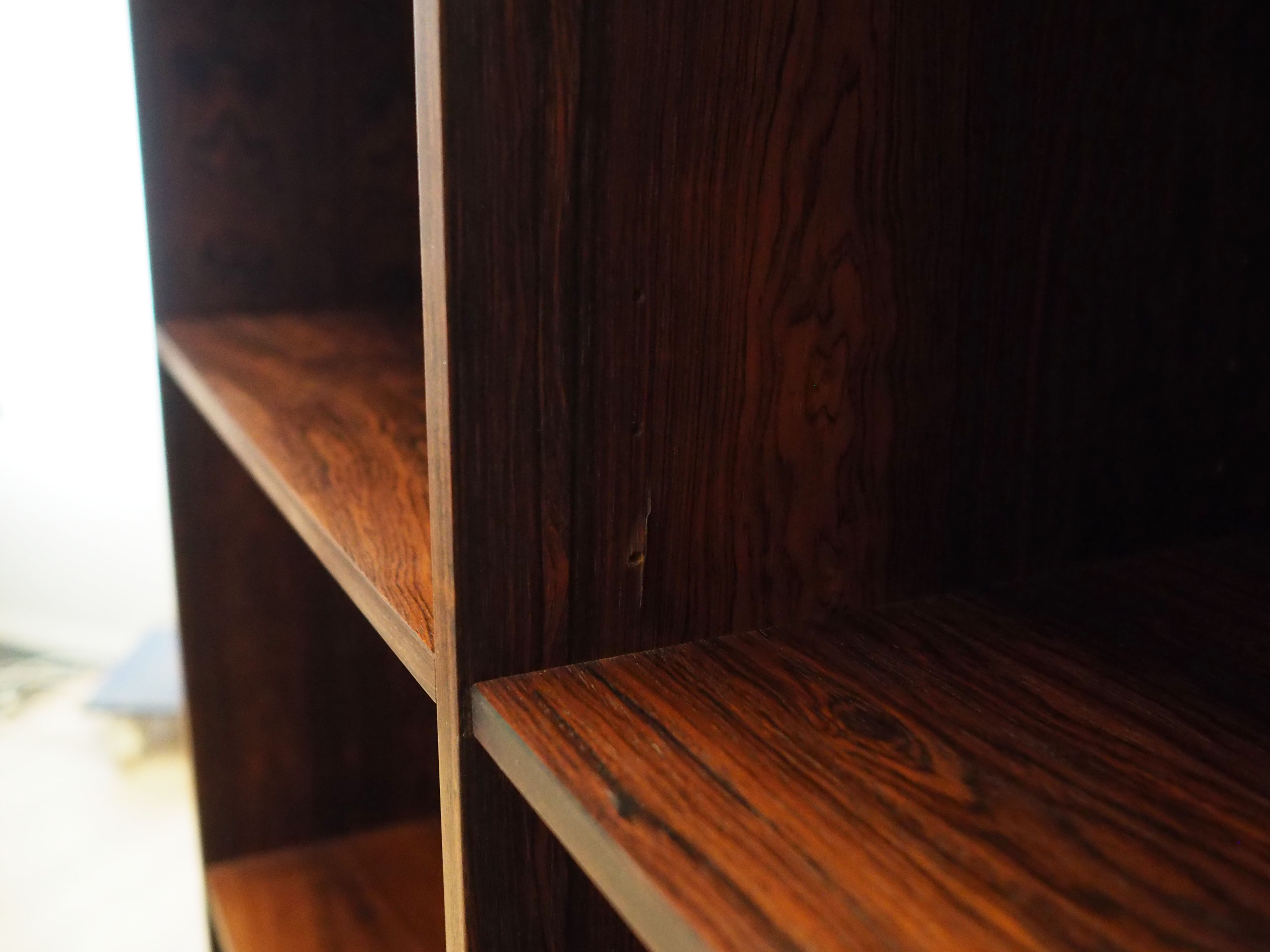 Rosewood bookcase, Danish design, 1960s, designer: Carlo Jensen, manufacture: Hundevad