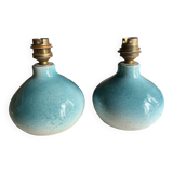 Pair of vintage ceramic lamps