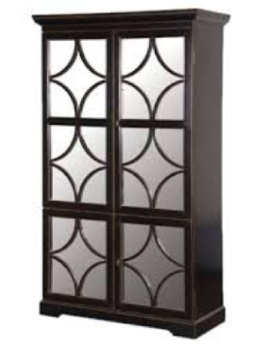 Julian Chichester storage cabinet with mirrored doors.