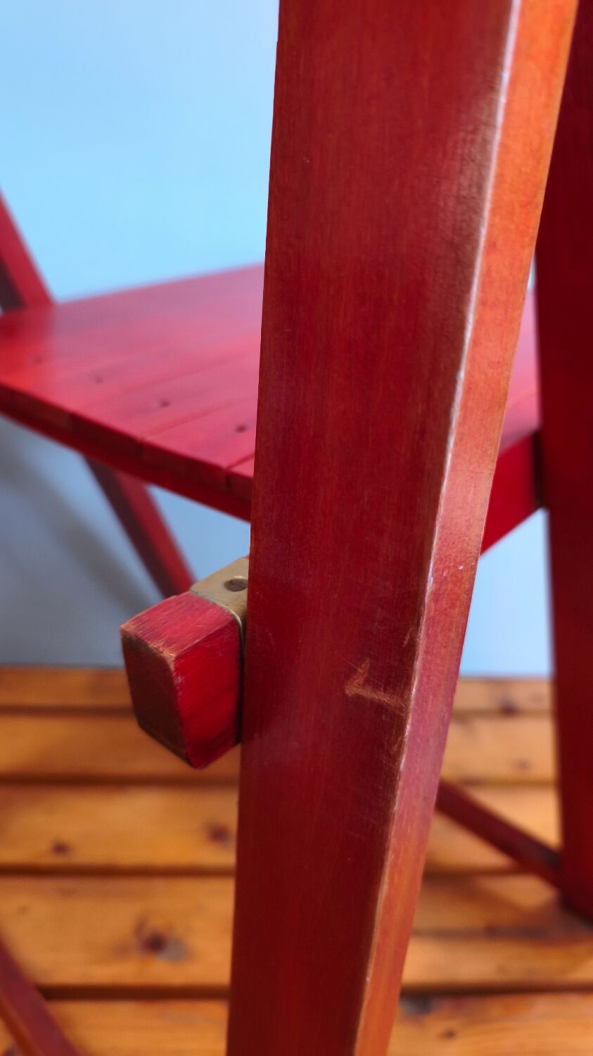 Chaise pliante Trieste par Aldo Jacober pour Bazzani