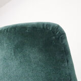 Karl Ekselius for Pastoe FM31 velvet lounge chairs, The Netherlands 1959