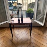 Coffee table with beveled mirrors