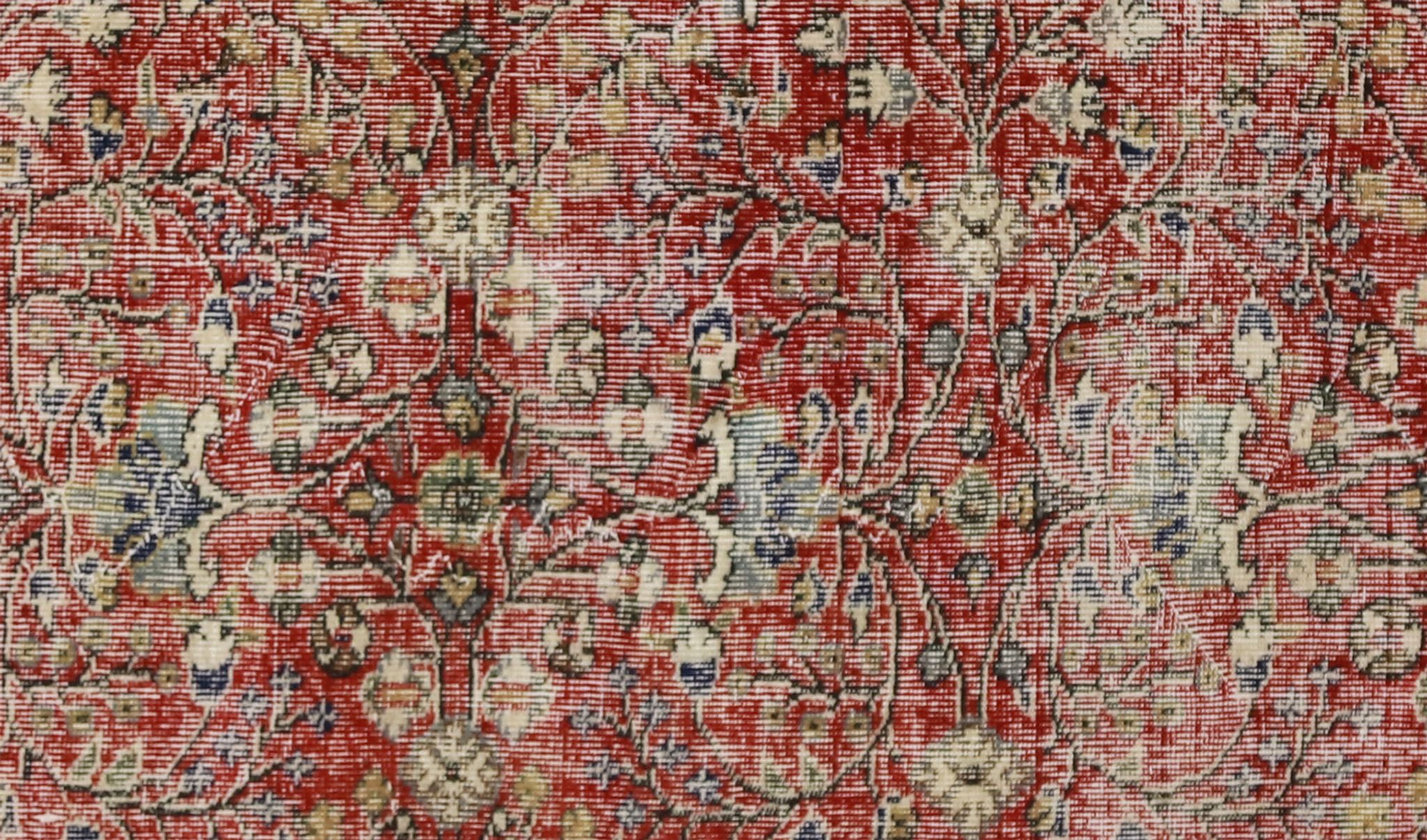 Anatolian handmade vintage rug 250 cm x 151 cm
