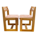 Paire de chaises Maison Regain