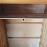 Vintage pine wardrobe