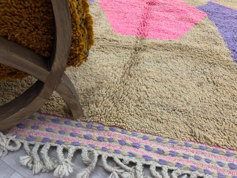 Handmade traditional pure wool rug 1.5/3.5 m
