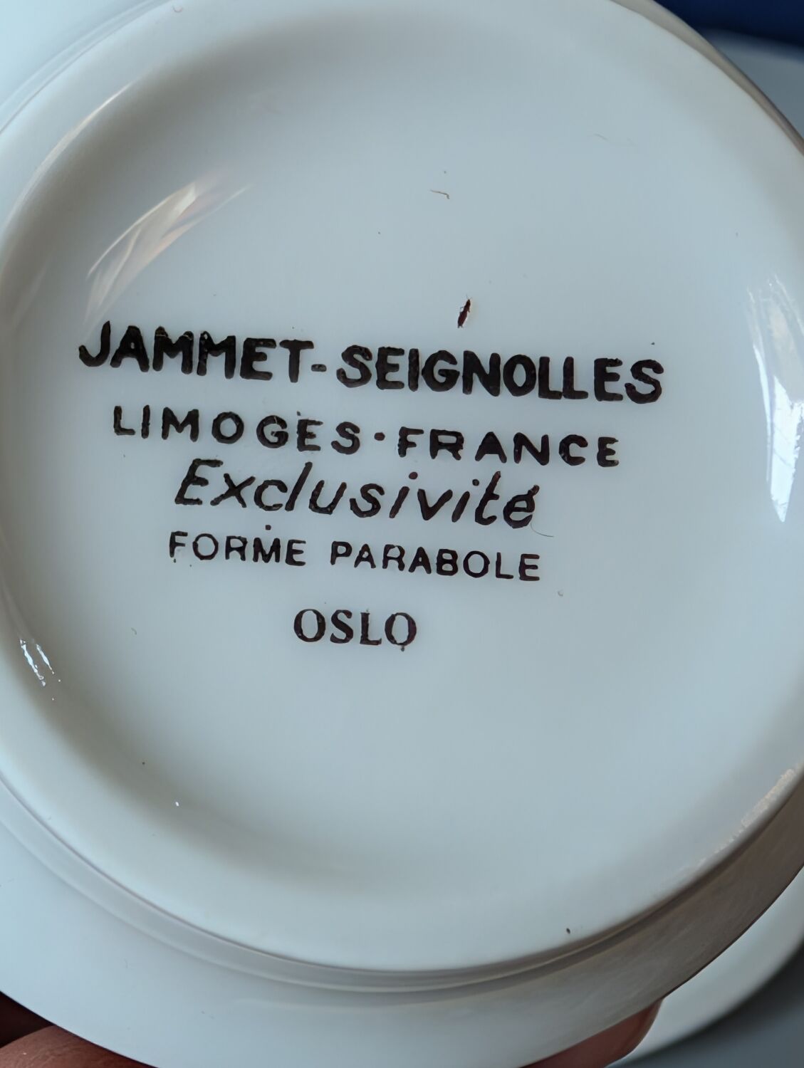Coffee service limoges - jammet-seignolles "oslo"