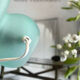 Frosted glass mushroom lamp