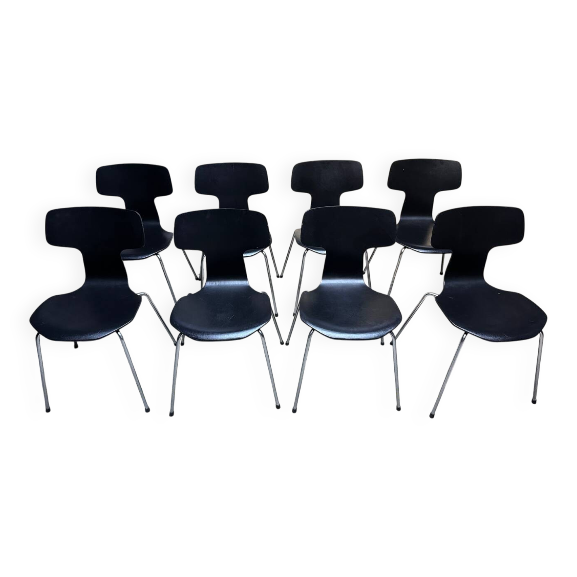 Ensemble de chaises Hammer – Fritz Hansen