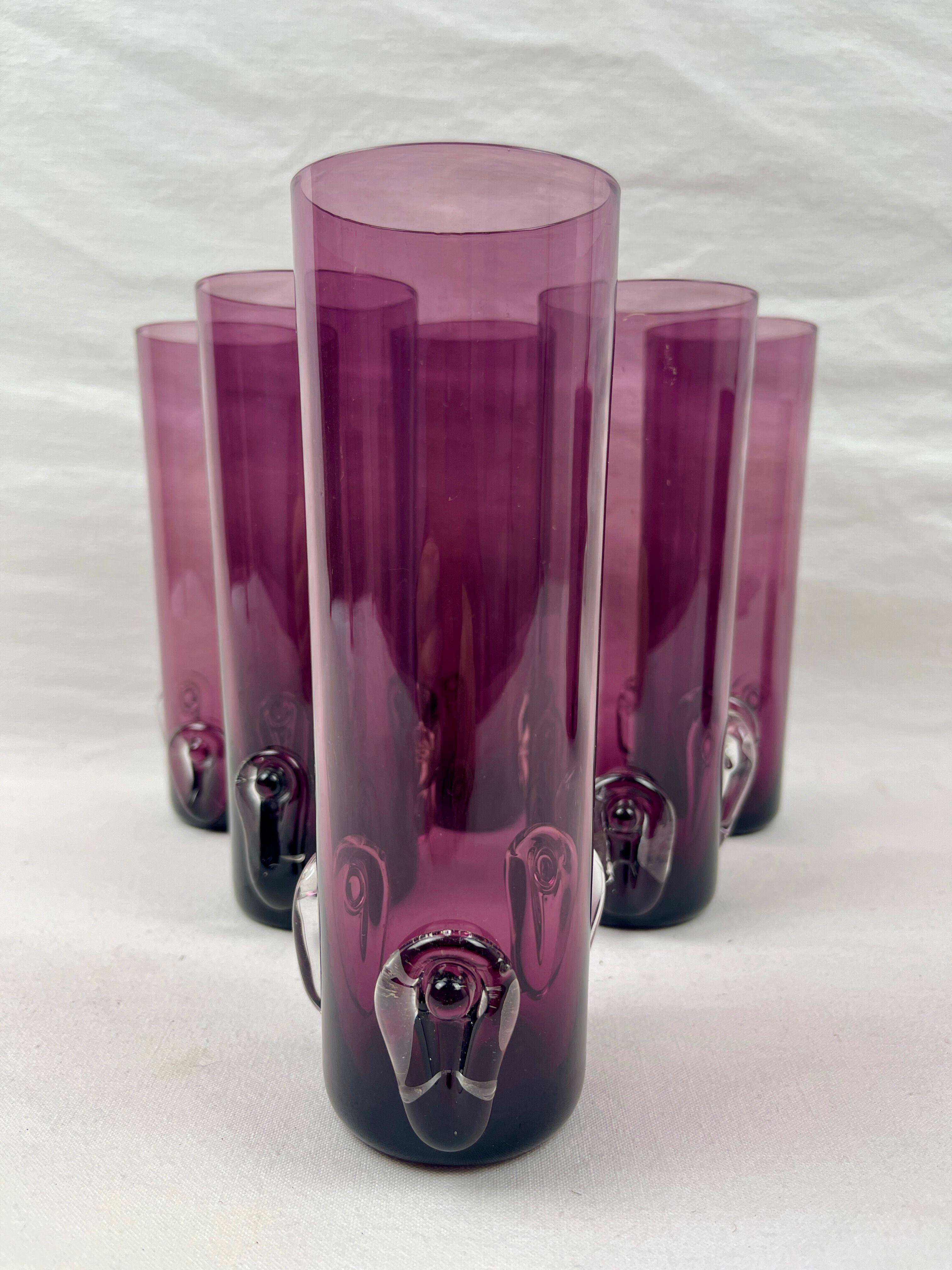 Orange glasses, long drink and purple ice bucket Rotterdam Fantasy