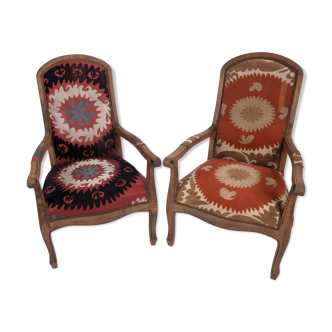 Set of two armchairs