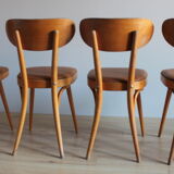 Lot 4 Baumann chairs