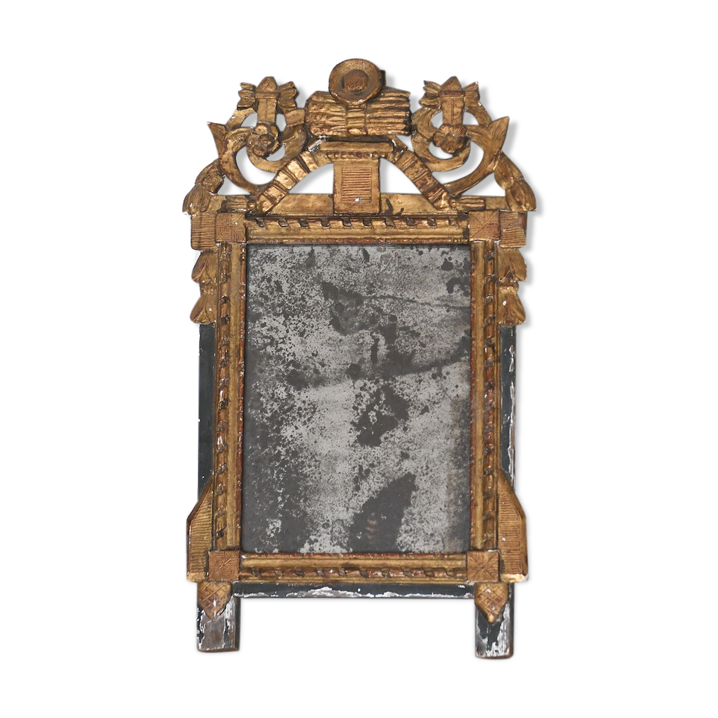 Miroir en bois doré 42X70cm