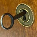 Vintage sideboard with compass feet