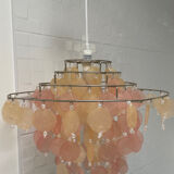 Mother-of-pearl tassel chandelier