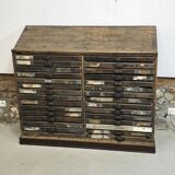 Printing cabinet circa 1900