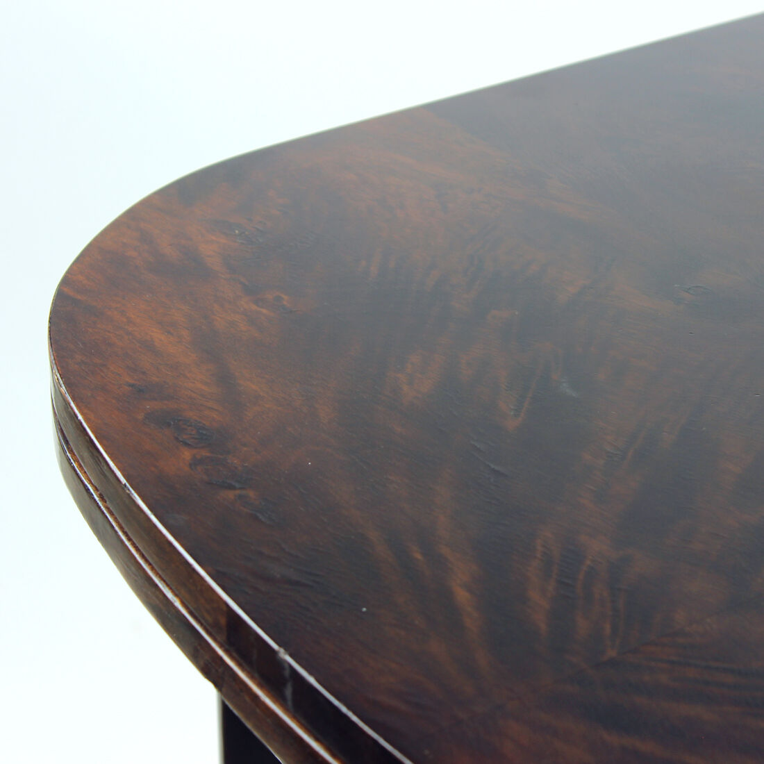 Art Deco Extendable Dining Table, Czechoslovakia 1940s