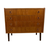 Vintage Scandinavian Teak Commodity, 60s