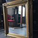 Golden antique mirror