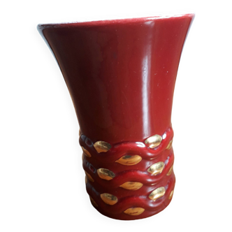 Vintage vase signed Arc
