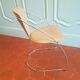 Chrome and leather chair Linda by Arrben