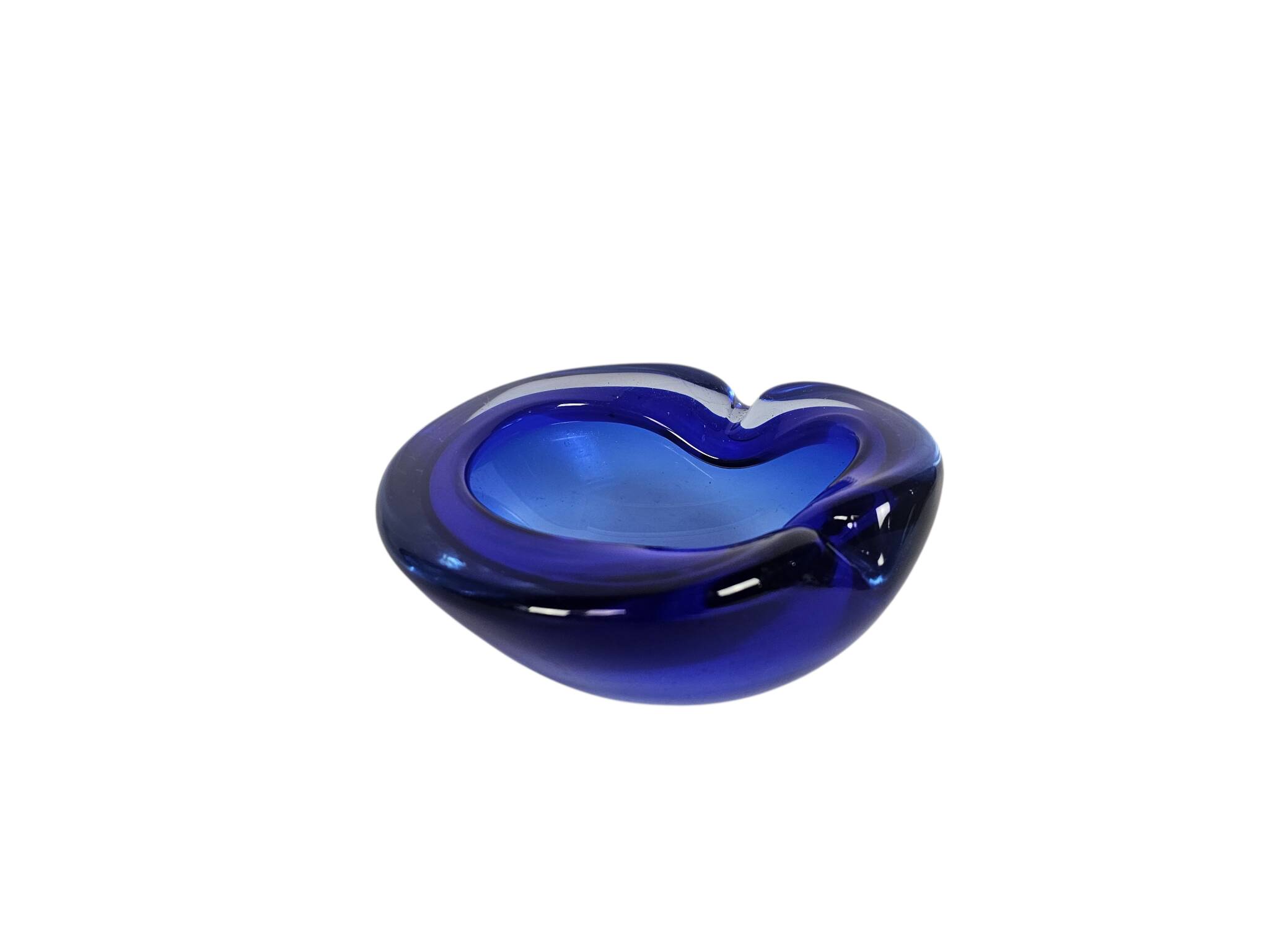 Murano - Sommerso - Flavio Poli - transparent - blue - 60s