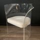 Fauteuil vintage lucite Vladimir Kagan