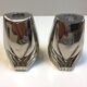 Atypique Salière & Poivrier Chouettes Hiboux Collector Plaqué Argent Design