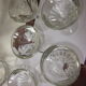 Set of 8 glasses bistro glass breath of the 20-30 years