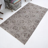 Tapis turc gris affligé 206x114cm