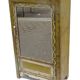 Buffet vintage miroir ancien meuble teck art deco patine verte d'origine