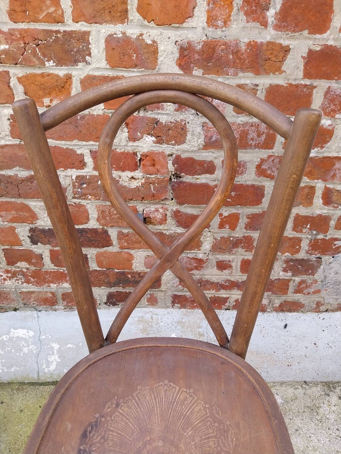 Pair of Luterma bistro chairs