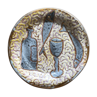 Empty pocket ceramic handmade naïve art