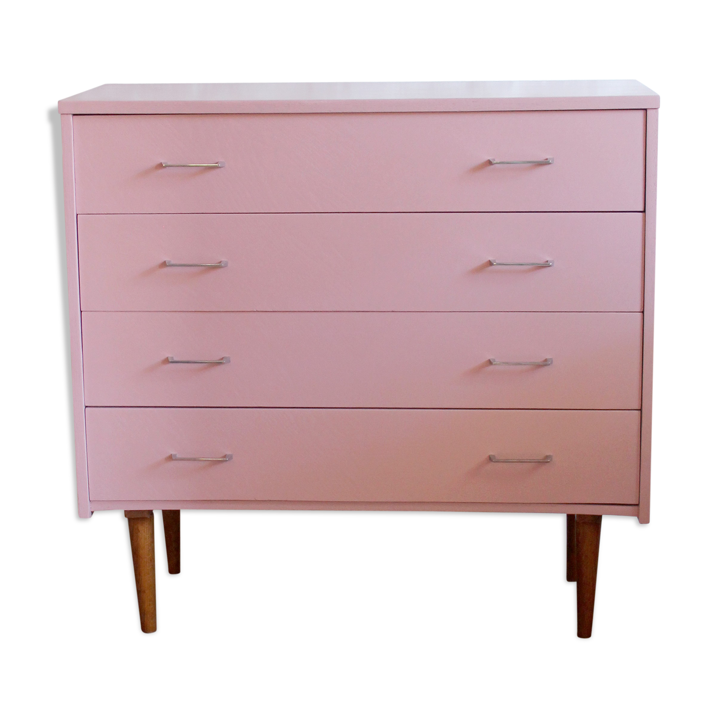 Commode vintage rose