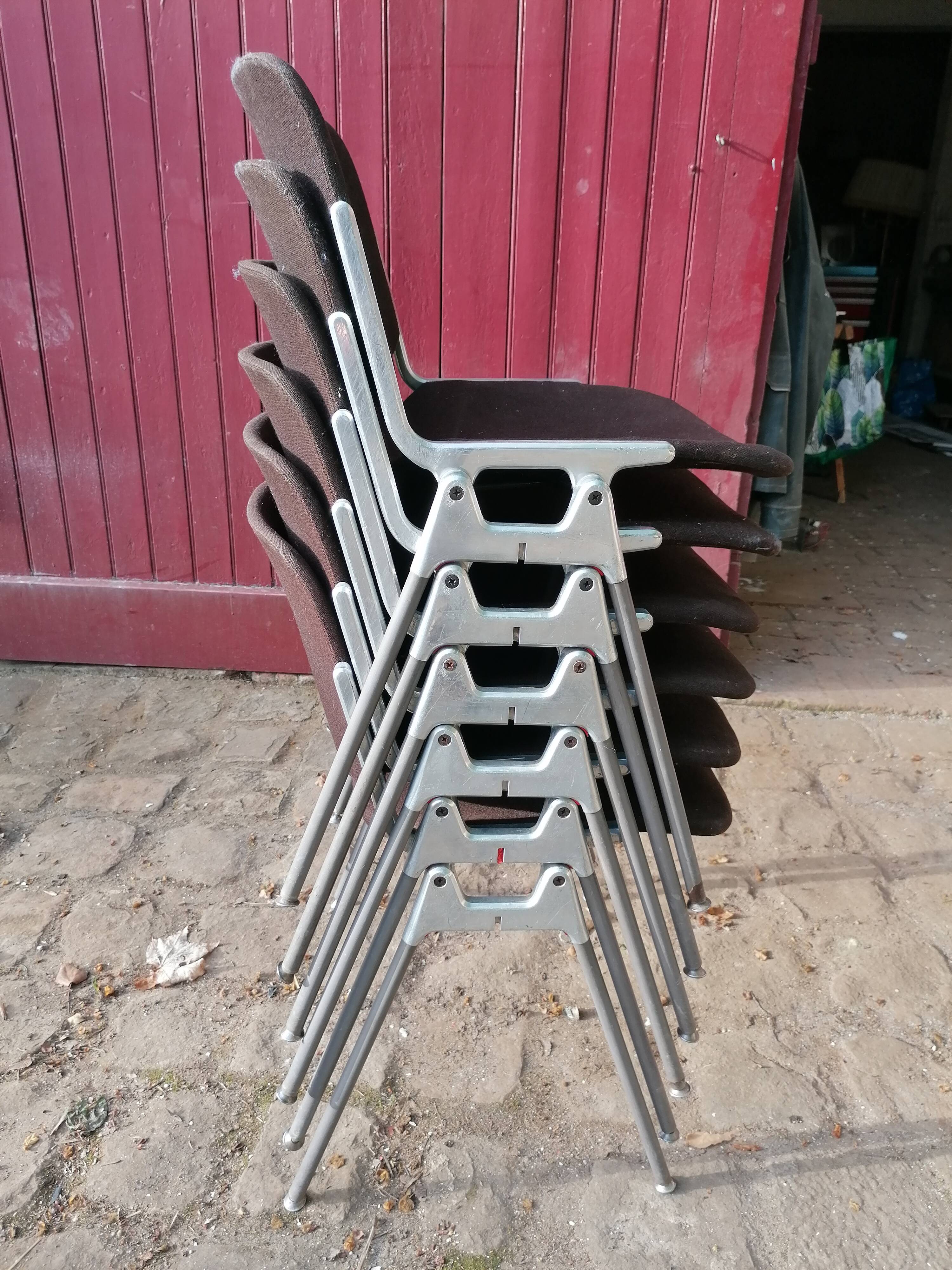 Lot de chaises DSC Castelli - Giancardo Piretti