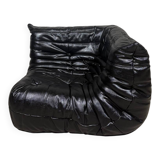 Togo angle faux leather Black - Ligne Roset