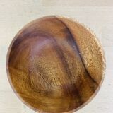 Scandinavian teak bowl vintage cup