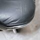 Black leather armchair by Charles Pollock for Knoll International