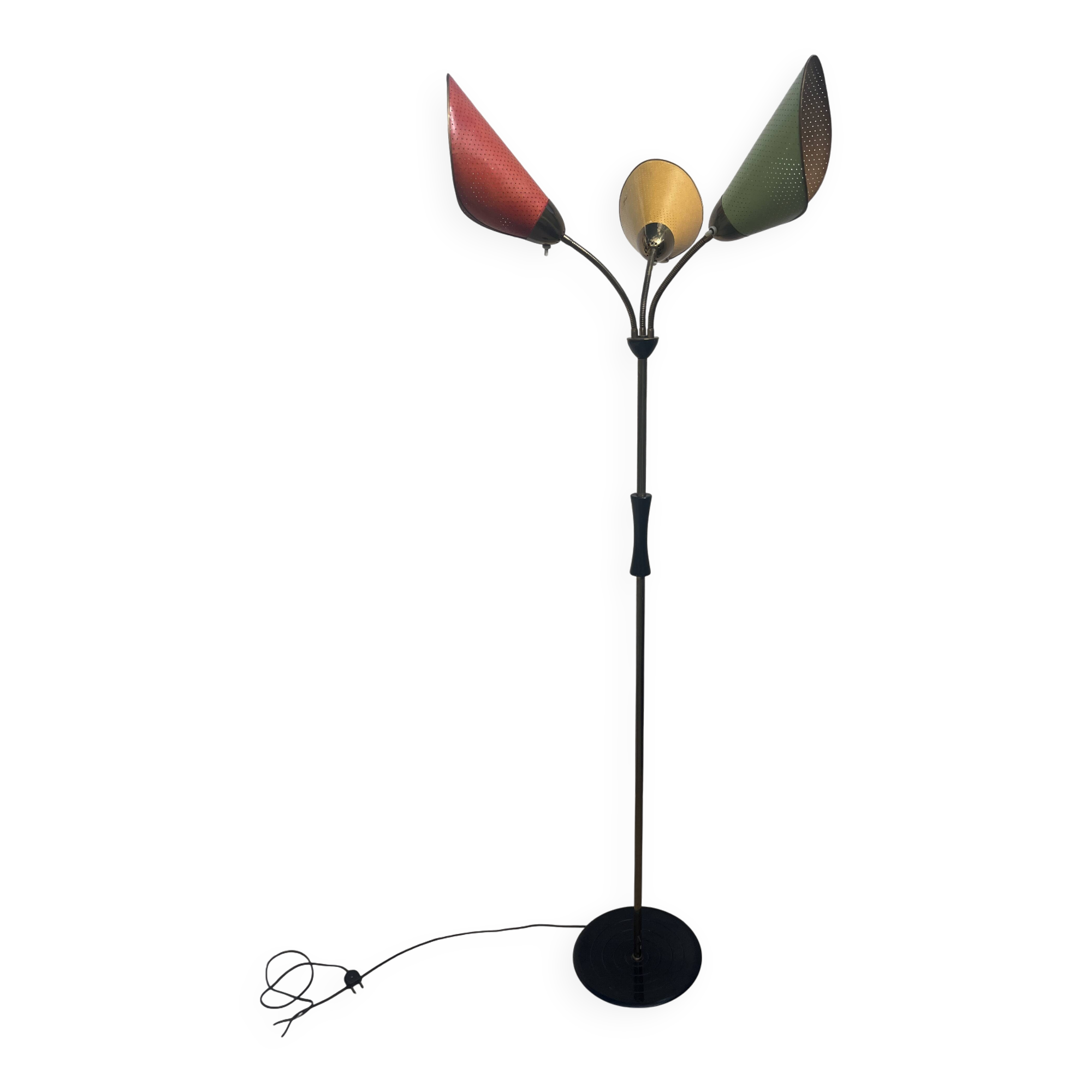 1960s designer floor lamp for Lidokov