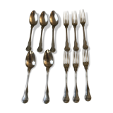 11 Lejeune silver metal covers