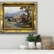 William Pratt 1855-1936.Crofters Scottish Highlands 1929 Oil On Canvas. Framed