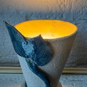 Lampe céramique artisanale vintage 