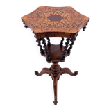 Inlaid table, France, circa 1880. After renovation.