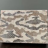 Pair of marble bookends with bronze birds