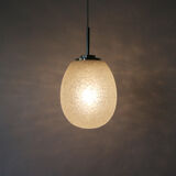 Oval drop light by Doria Leuchten, 1960s