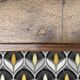 Commode art déco ronce de noyer brut