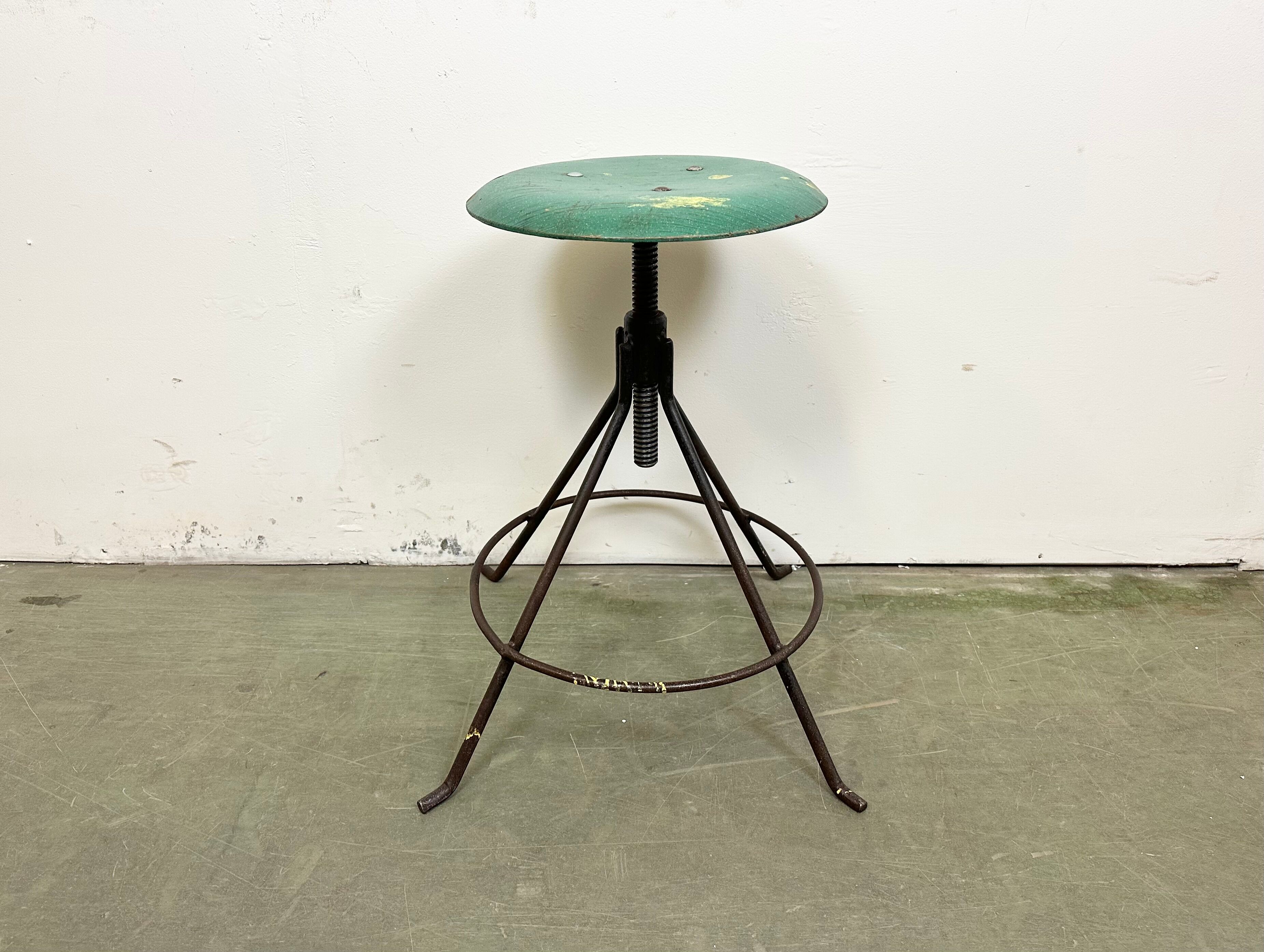 Industrial Workshop Swivel Stool, 1960s